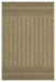 Earth GC_NTL1008 Jute/Black 7 ft. 10 in. x 10 ft. 3 in. Indoor/Outdoor Area Rug Default -DTYStore