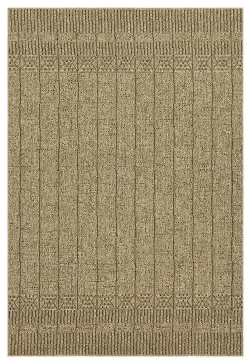 Earth GC_NTL1009 Jute/Mocha 7 ft. 10 in. x 10 ft. 3 in. Indoor/Outdoor Area Rug Default -DTYStore