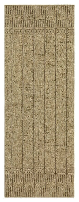 Earth GC_NTL1009 Jute/Mocha 7 ft. 10 in. x 10 ft. 3 in. Indoor/Outdoor Area Rug Default -DTYStore