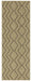 Earth GC_NTL1010 Jute/Black 7 ft. 10 in. x 10 ft. 3 in. Indoor/Outdoor Area Rug Default -DTYStore