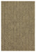 Earth GC_NTL1012 Jute/Black 5 ft. 3 in. x 7 ft. 3 in. Indoor/Outdoor Area Rug Default -DTYStore