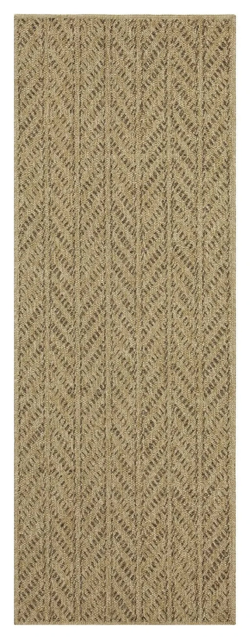 Earth GC_NTL1013 Jute/Mocha 5 ft. 3 in. x 7 ft. 3 in. Indoor/Outdoor Area Rug Default -DTYStore