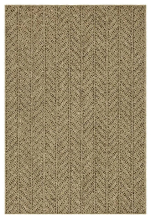 Earth GC_NTL1013 Jute/Mocha 7 ft. 10 in. x 10 ft. 3 in. Indoor/Outdoor Area Rug Default -DTYStore