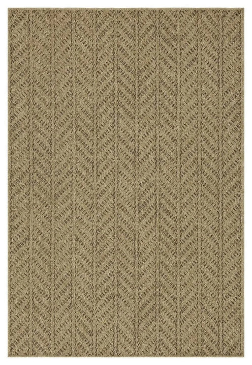 Earth GC_NTL1013 Jute/Mocha 7 ft. 10 in. x 10 ft. 3 in. Indoor/Outdoor Area Rug Default -DTYStore