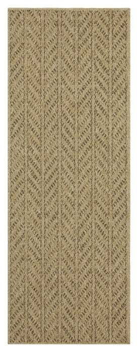 Earth GC_NTL1013 Jute/Mocha 7 ft. 10 in. x 10 ft. 3 in. Indoor/Outdoor Area Rug Default -DTYStore