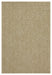 Earth GC_NTL1014 Jute/White 7 ft. 10 in. x 10 ft. 3 in. Indoor/Outdoor Area Rug Default -DTYStore