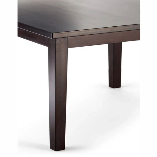 Eastwood Dining Table in Java Brown Default -DTYStore