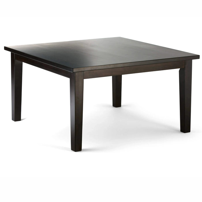 Eastwood Square Dining Table in Java Brown Default -DTYStore