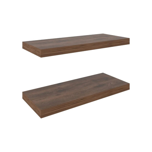 Ecco 31.5' Wide Floating Shelves Set Of 2, Shelves For Wall Decor For Bedroom, Bathroom Storage Shelves, Book Shelves For Living Room Default -DTYStore
