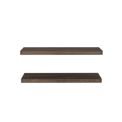 Ecco 31.5' Wide Floating Shelves Set of 2, Shelves for Wall Decor for Bedroom, Bathroom Storage Shelves, Book Shelves for Living Room Default -DTYStore