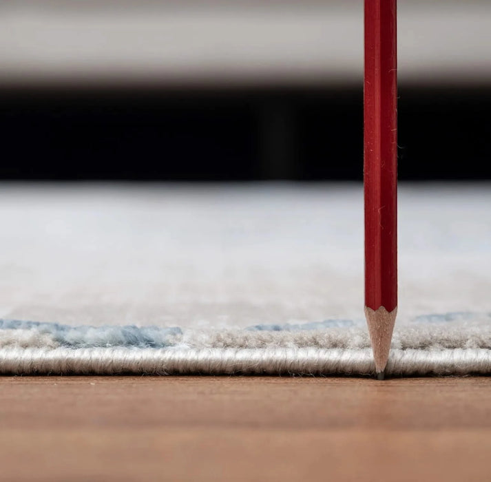 Elegance GC_CNC6005 Blue 7 ft. 10 in. x 10 ft. 3 in. Area Rug Default -DTYStore