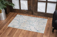 Elegance GC_CNC6005 Blue 7 ft. 10 in. x 10 ft. 3 in. Area Rug Default -DTYStore