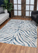 Elegance GC_CNC6006 Blue 7 ft. 10 in. x 10 ft. 3 in. Area Rug Default -DTYStore