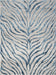 Elegance GC_CNC6006 Blue 7 ft. 10 in. x 10 ft. 3 in. Area Rug Default -DTYStore