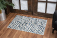 Elegance GC_CNC6006 Blue 7 ft. 10 in. x 10 ft. 3 in. Area Rug Default -DTYStore