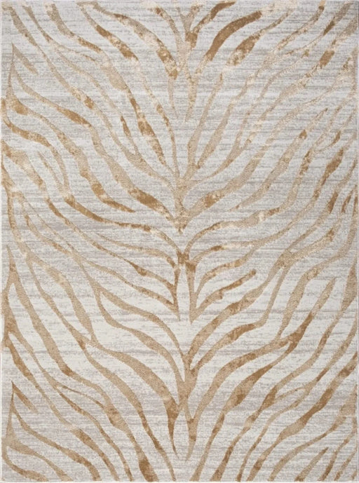 Elegance GC_CNC6007 Gold 5 ft. 3 in. x 7 ft. 3 in. Area Rug Default -DTYStore