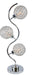Elegant Crystal Globe Table Lamp – Triple Light Design Default -DTYStore