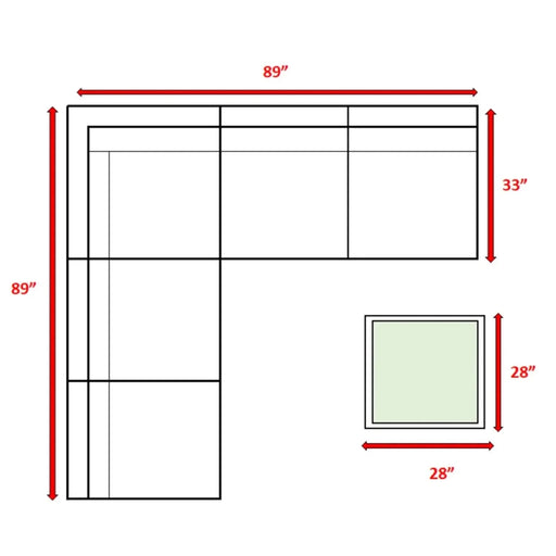 Elegant Outdoor Wicker Seating Set with Cushions - 4-Person, Brown/Gray, Fully Assembled Default -DTYStore