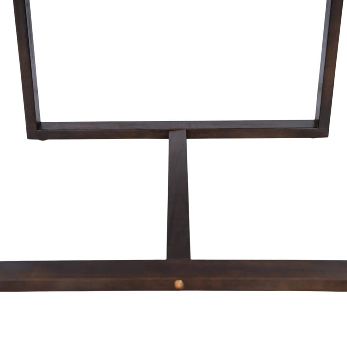 Elegant Patio Dining Set with Removable Cushions in Dark Brown Acacia Wood for Outdoor Spaces Default -DTYStore