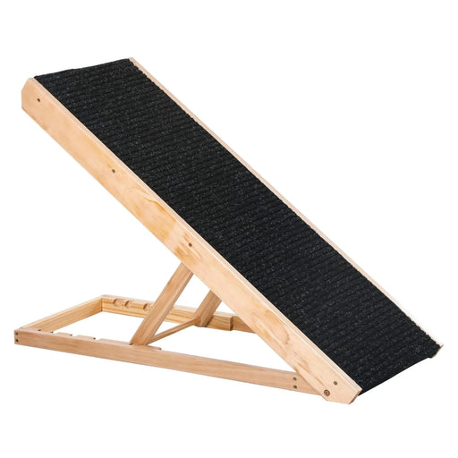 Elevated Pet Ramp for Dogs, Cats, Rabbits, Height Adjustable and Foldable Default -DTYStore