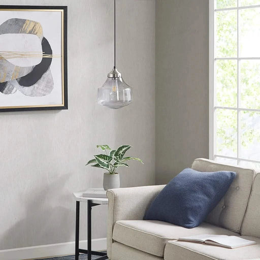 Elm Bell-Shaped Glass Pendant Default -DTYStore