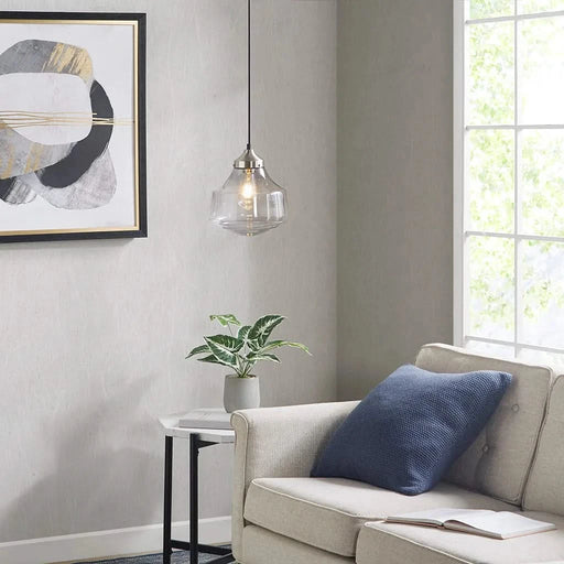 Elm Bell-Shaped Glass Pendant Default -DTYStore