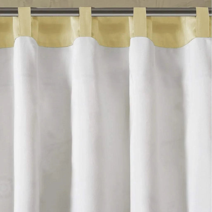 Embroidered Curtain Panel Default -DTYStore