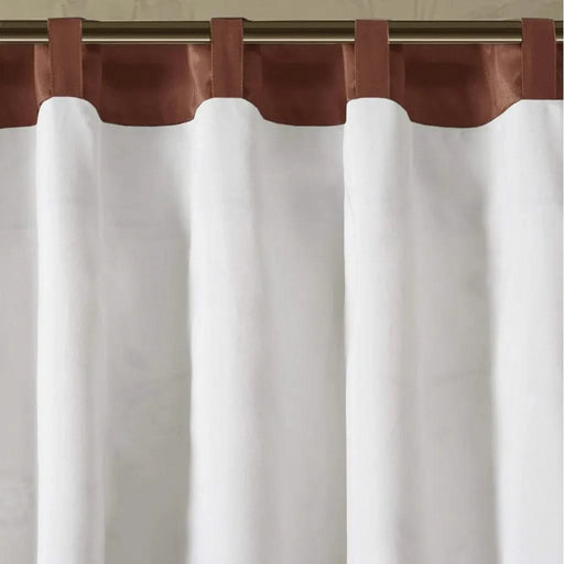 Embroidered Curtain Panel Default -DTYStore