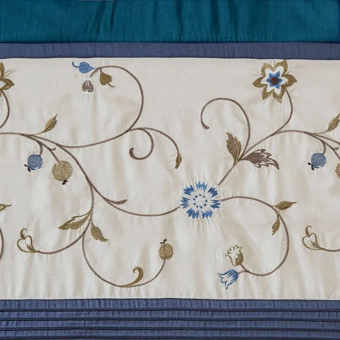 Embroidered Curtain Panel(Only 1 Pc Panel) - DTY Store