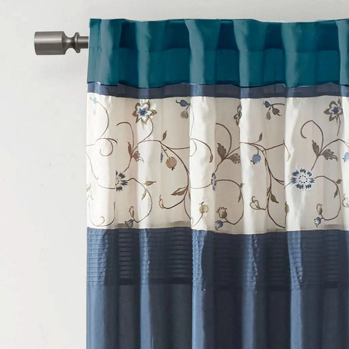 Embroidered Curtain Panel(Only 1 Pc Panel) - DTY Store