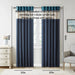 Embroidered Curtain Panel(Only 1 Pc Panel)- DTY Store