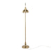 Emery 64' Contemporary Metal Floor Lamp in Gold Metal from Grandview Gallery by LumiSource Default -DTYStore