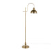 Emery 64' Contemporary Metal Floor Lamp in Gold Metal from Grandview Gallery by LumiSource Default -DTYStore