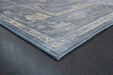 Eno Elmina Blue, Ivory and Beige Viscose Area Rug Default -DTYStore