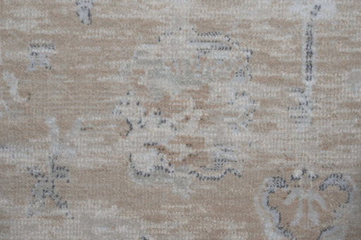 Eno Elmina Brown, Ivory, Taupe and White Viscose Area Rug Default -DTYStore