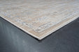 Eno Elmina Brown, Ivory, Taupe and White Viscose Area Rug Default -DTYStore
