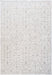 Eno Lyra Ivory, Gray, and Beige Viscose Area Rug Default -DTYStore