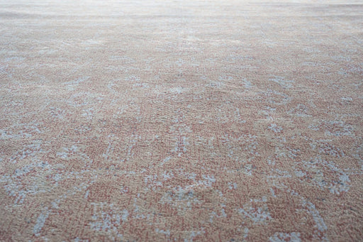 Eno Lyra Rust and Ivory Viscose Area Rug Default -DTYStore