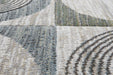 Essentials Archer Green, Blue, Charcoal, Ivory and Gray Polyester Area Rug Default -DTYStore