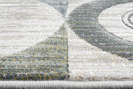 Essentials Archer Green, Blue, Charcoal, Ivory and Gray Polyester Area Rug Default -DTYStore