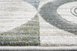 Essentials Archer Green, Blue, Charcoal, Ivory and Gray Polyester Area Rug Default -DTYStore