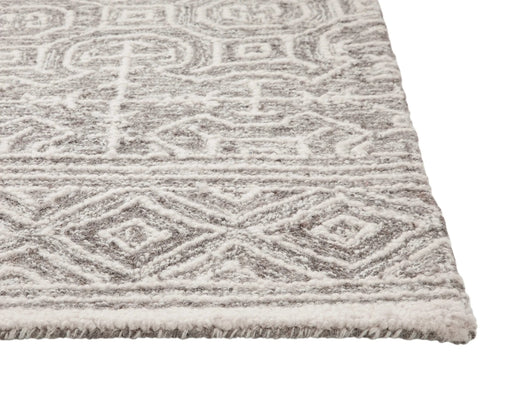Everest Chione Grey and Ivory Area Rug Default -DTYStore