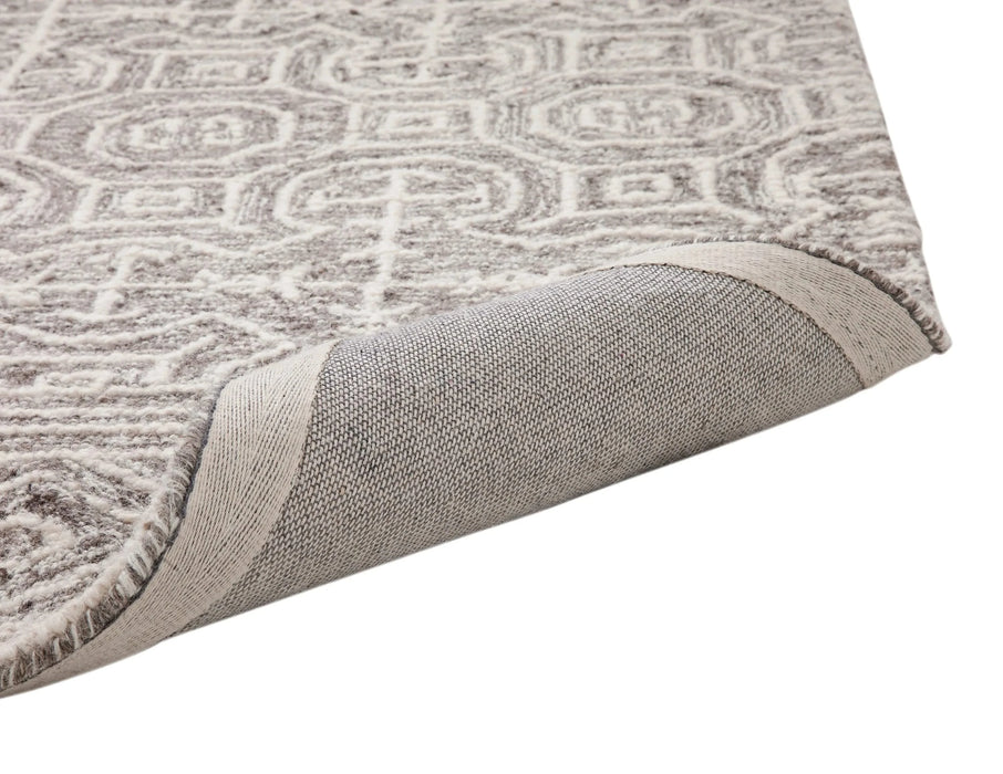 Everest Chione Grey and Ivory Area Rug Default -DTYStore