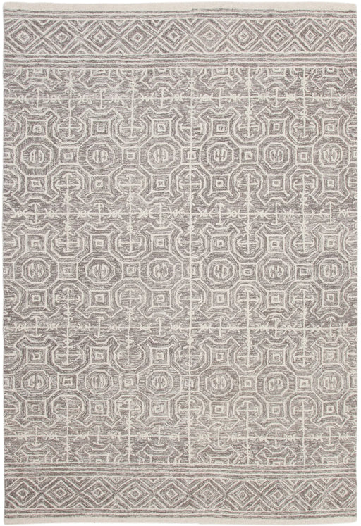Everest Chione Grey and Ivory Area Rug Default -DTYStore
