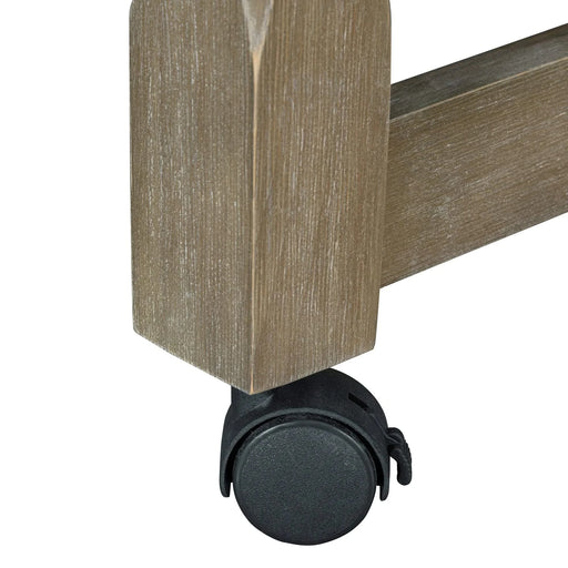 Extendable Kitchen Island with Storage, Multi-Functional Kitchen Cart with Built-In Power Outlets, Retro Kitchen Island on Wheels with Drawers and Open Shelves for Kitchen (Espresso+Natural) Default -DTYStore