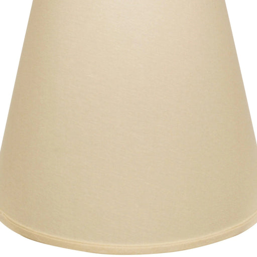 Extra Deep Empire Hardback Lampshade with Washer Fitter, Beige Color Fabric Lampshade for Table Lamps, Natural Linen, 9' Top x 16' Bottom x 14' Height Default -DTYStore