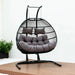 FOLDING DOUBLE SWING CHAIR w/CUSHION Default -DTYStore