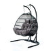 FOLDING DOUBLE SWING CHAIR w/CUSHION Default -DTYStore