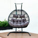 FOLDING DOUBLE SWING CHAIR w/CUSHION Default -DTYStore