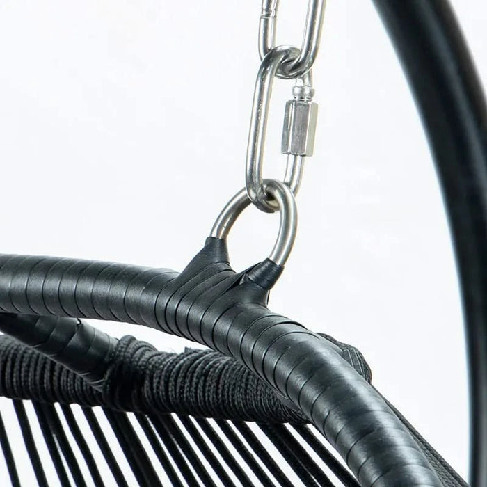 FOLDING DOUBLE SWING CHAIR w/CUSHION Default -DTYStore